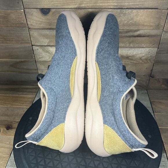 UIN Women's Size 9 Wool Segovia Gray Comfort Slip On Casual Walking Shoes - Picture 9 of 10